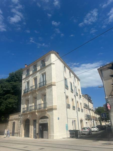 L’enduit à la chaux dans le quartier Clémenceau à Montpellier
